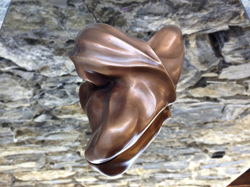 IZA -artiste Isabelle Ardevol - Dormeuse, sculpture en bronze, 2015