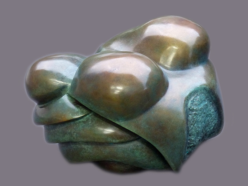 IZA - Isabelle Ardevol - Sculpture en bronze appelee Double-Je - 2020