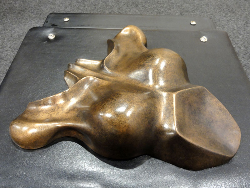 Isabelle Ardevol bronze sculpture called Ante-Christ, 2011