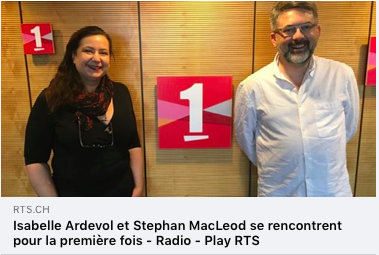  IZA - Isabelle Ardevol, artiste contemporain - RTS radio, interview emission premier rendez-vous, 2020