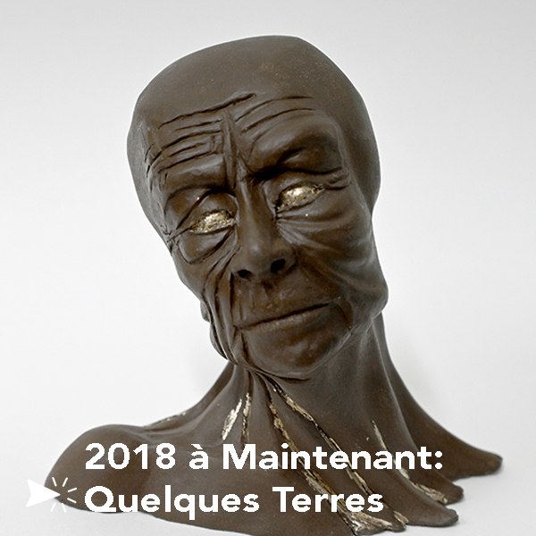 IZA, Isabelle Ardevol, femme artiste contemporain, sculpteure, sculptrice, art vers sculptures 2018-2023 en marbre, albatre et granit de la serie En-Terres Chaotiques, Le réchauffement climatique, l’impact de l’être humain sur la planète, et le mal-être de notre société sont ses inspirations - Sculpteure et art contemporain, Lausanne