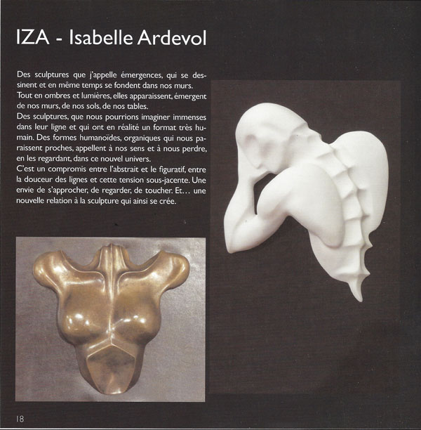 IZA - Isabelle Ardevol catalogue exposition enCentre Culturel la Vidondée (Valais) 2013